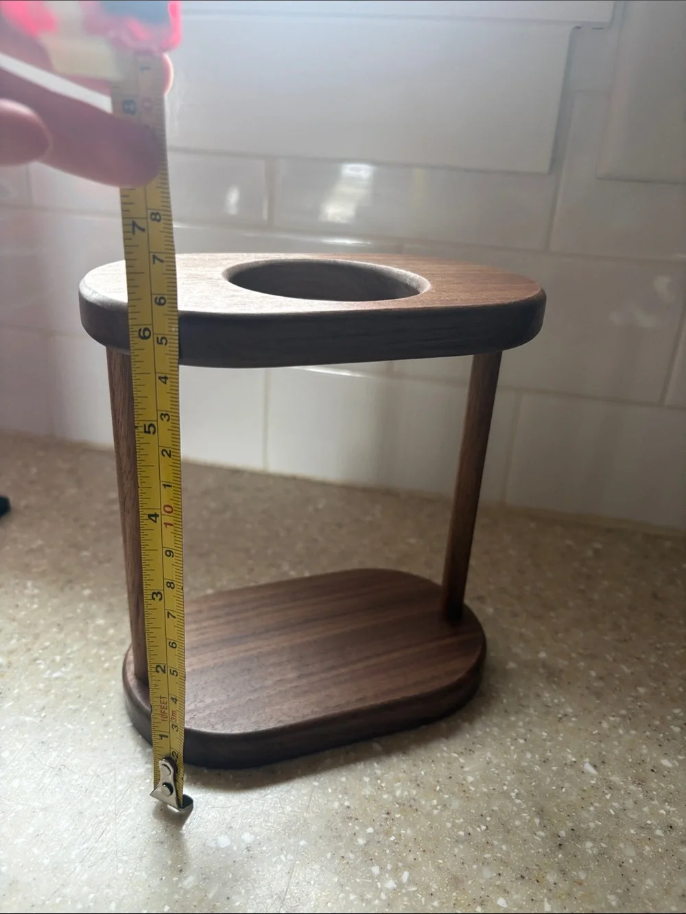Walnut Addicted wood stand
